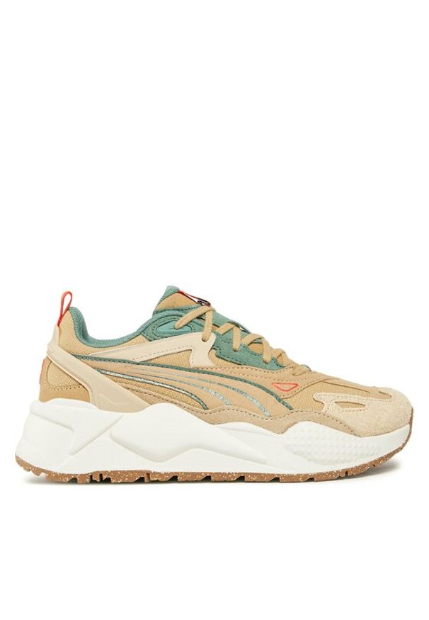 Puma Sneakersy RS-X Efekt 392721 01 Beżowy. Kolor: beżowy. Materiał: zamsz, skóra