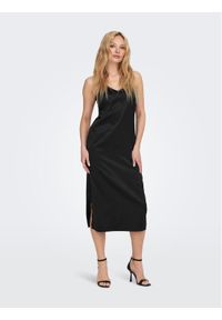 only - ONLY Sukienka koktajlowa 15299185 Czarny Tight Fit. Kolor: czarny. Materiał: syntetyk. Styl: wizytowy
