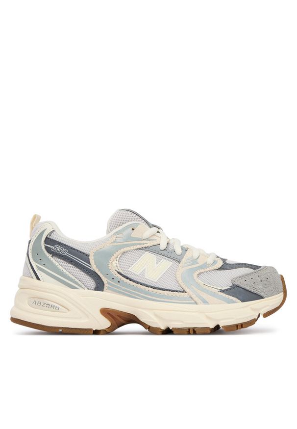 Sneakersy New Balance. Kolor: szary