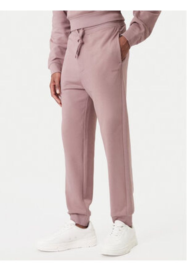 Hugo - HUGO Dres Dapodayote 50492581 Brązowy Regular Fit. Kolor: brązowy. Materiał: bawełna