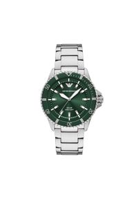 Emporio Armani Zegarek World Explorer AR11698 Srebrny. Kolor: srebrny