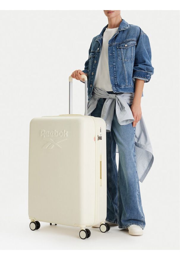 Reebok Walizka duża CEO-RBK-WAL-026-L Żółty. Kolor: żółty