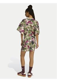 Adidas - adidas Sukienka codzienna Farm Rio KD2193 Kolorowy Oversize. Okazja: na co dzień. Materiał: bawełna. Wzór: kolorowy. Typ sukienki: oversize, proste. Styl: casual #5
