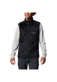 MOUNTAIN HARDWEAR - Kamizelka męska Mountain Hardwear Polartec High Loft. Kolor: czarny. Sezon: zima #1