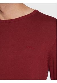 s.Oliver Sweter 2040664 Czerwony Regular Fit. Kolor: czerwony. Materiał: bawełna #4