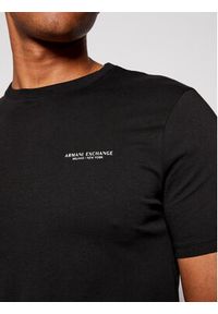 Armani Exchange T-Shirt 8NZT91 Z8H4Z 1200 Czarny Regular Fit. Kolor: czarny. Materiał: bawełna