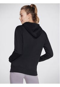 skechers - Skechers Bluza Signature Po Hoodie WHD116 Czarny Regular Fit. Kolor: czarny. Materiał: bawełna #3