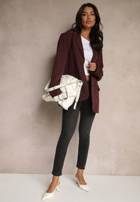 Renee - Czarne Jeansy Skinny Low Waist Wilavia. Okazja: na co dzień. Kolor: czarny. Styl: klasyczny, casual, elegancki #3