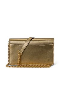 Lauren Ralph Lauren - LAUREN RALPH LAUREN Torebka 432P02411001 Złoty. Kolor: złoty. Materiał: skórzane #4