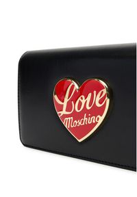 Love Moschino - LOVE MOSCHINO Torebka JC4186PP1NLP0000 Czarny. Kolor: czarny. Materiał: skórzane #3