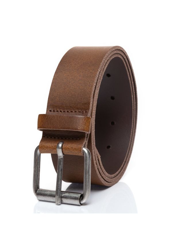 Tom Tailor - TOM TAILOR PASEK SKÓRZANY TM0191L451 660 40mm Gürtel Q. 451. Materiał: skóra. Styl: klasyczny