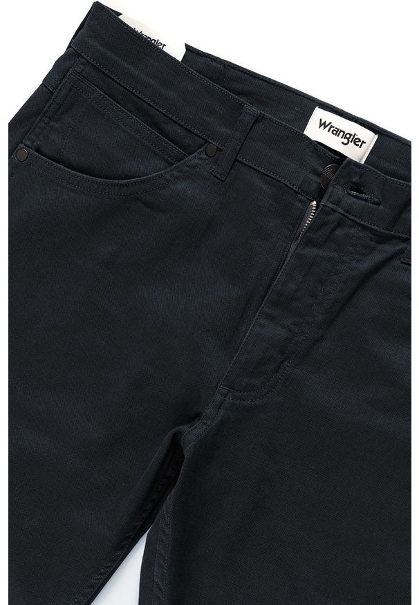 Wrangler - WRANGLER SPODNIE MĘSKIE GREENSBORO NAVY W15Q12114 112126824. Materiał: materiał