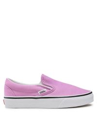 Vans Tenisówki Classic Slip-On VN0A33TB3SQ1 Fioletowy. Zapięcie: bez zapięcia. Kolor: fioletowy. Materiał: materiał