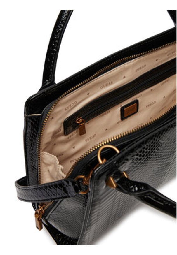 Guess Torebka HWKB94 99060 Czarny. Kolor: czarny. Materiał: skórzane