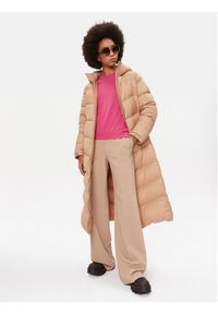 BOSS - Boss Sweter 50492551 Różowy Regular Fit. Kolor: różowy. Materiał: wełna
