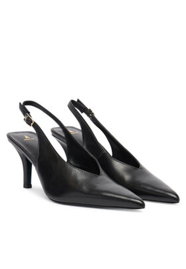 Patrizia Pepe Szpilki 8Z0107/L048-K103 Czarny. Kolor: czarny. Materiał: skóra. Obcas: na szpilce
