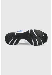 Trussardi Jeans - Trussardi sneakersy kolor granatowy. Nosek buta: okrągły. Zapięcie: sznurówki. Kolor: niebieski. Materiał: guma