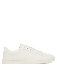 Aldo Sneakersy Poker 13963599 Écru. Materiał: skóra