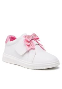 Sneakersy Nelli Blu CM210708-1 Pink. Kolor: biały. Materiał: skóra #1