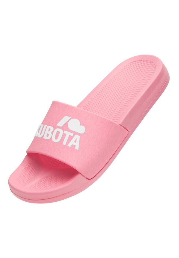 Kubota Klapki Basenowe Basic. Kolor: różowy