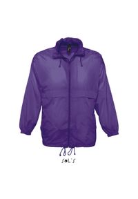 SOL'S - Windbreaker Sol's Surf. Kolor: fioletowy. Styl: klasyczny #1