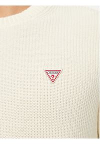 Guess Jeans Sweter M4BR30 Z3HM1 Écru Regular Fit. Kolor: kremowy. Materiał: bawełna #4