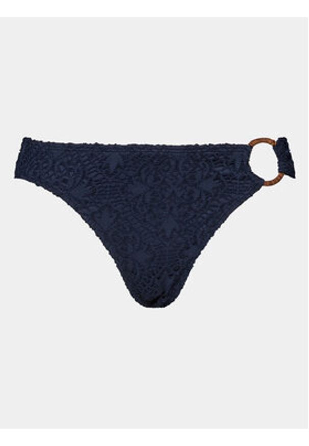 Lauren Ralph Lauren Dół od bikini 20477051 Granatowy. Kolor: niebieski. Materiał: syntetyk