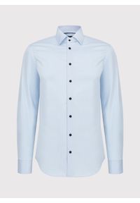 PAKO LORENTE – Niebieska koszula męska z bawełny P24SP-1X-037-N-S - Pako Lorente. Okazja: na wesele, na ślub cywilny. Kolor: niebieski. Materiał: bawełna. Styl: elegancki #6
