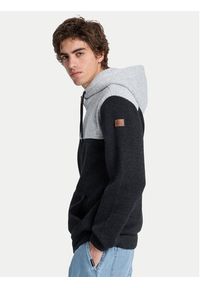 Quiksilver Bluza Keller Block Zip EQYFT05122 Szary Regular Fit. Kolor: szary. Materiał: syntetyk #5