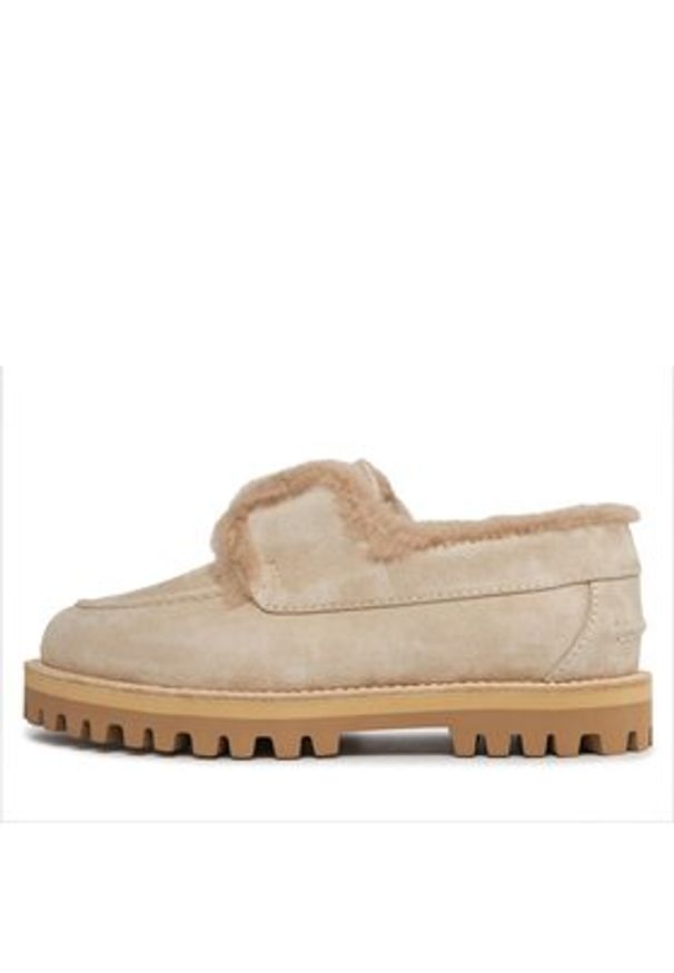 LE SILLA - Le Silla Półbuty Yacht 5182T020M1MMPOW185 Beżowy. Kolor: beżowy. Materiał: skóra, zamsz