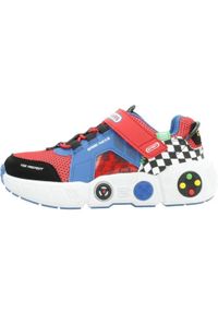 skechers - Tenisówki Skechers Model 402260l Kolor Czerwony. Kolor: czerwony. Materiał: guma, materiał, syntetyk, tkanina. Sport: turystyka piesza