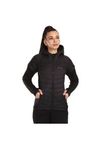 Damska kurtka puchowa Kilpi Verons. Kolor: czarny. Materiał: nylon. Sport: turystyka piesza #2