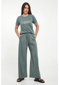 Liu Jo - T-shirt damski z logo LIU JO #4