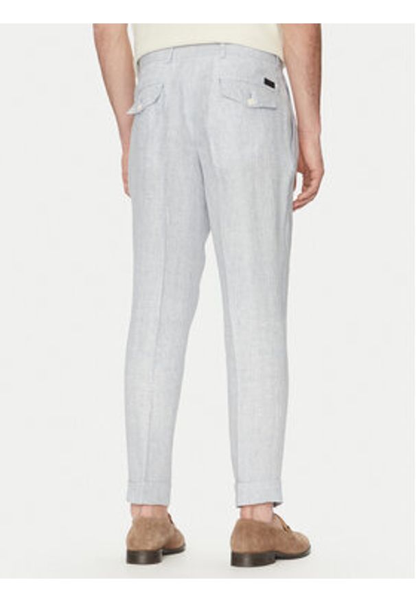 JOOP! Chinosy 17 JT-70Randar12 30045901 Niebieski Regular Fit. Kolor: niebieski. Materiał: len