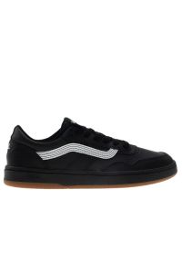 Buty męskie Vans Cruze 3.0 Stitch Sidestripe VN000D6SBM81 - czarne. Okazja: na co dzień. Zapięcie: sznurówki. Kolor: czarny. Materiał: materiał, syntetyk, skóra, guma. Szerokość cholewki: normalna