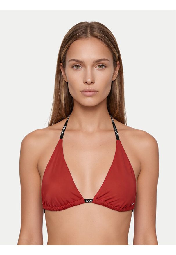 Hugo - HUGO Góra od bikini 50555596 Różowy. Kolor: różowy. Materiał: syntetyk