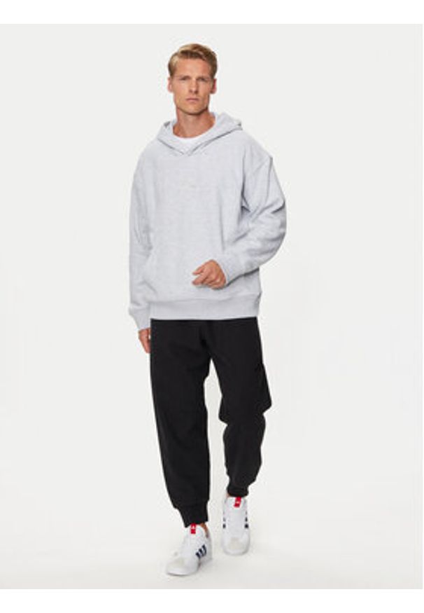 Adidas - adidas Bluza Elevated ALL SZN Terry Loop IY6579 Szary Loose Fit. Kolor: szary. Materiał: bawełna