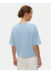 Vero Moda Sweter Silje 10320460 Błękitny Oversize. Kolor: niebieski. Materiał: wiskoza #6