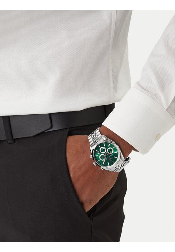 Maserati Zegarek Attrazione R8853151023 Srebrny. Kolor: srebrny