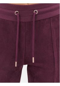 Guess Spodnie materiałowe Stela W2BB23 KAUJ2 Fioletowy Slim Fit. Kolor: fioletowy. Materiał: syntetyk, materiał #4