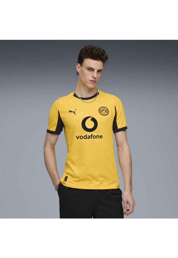 Oficjalna koszulka piłkarska Puma Borussia Dortmund 25/26 Trzecia. Materiał: materiał. Sport: piłka nożna