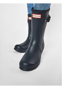 Hunter Kalosze Original Short WFS1000RMA Granatowy. Kolor: niebieski. Materiał: kauczuk #8