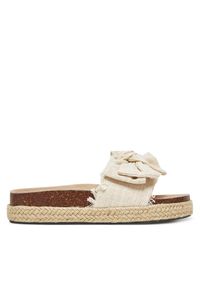 DeeZee Espadryle 92529 Beżowy. Kolor: beżowy. Materiał: materiał