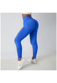 Intica - Legginsy treningowe modelujące sylwetkę z wysokim stanem Gulli. Stan: podwyższony. Kolor: szary. Materiał: tkanina. Sport: fitness #3