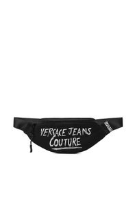 Versace Jeans Couture Saszetka nerka 74YA4B55 Czarny. Kolor: czarny. Materiał: materiał