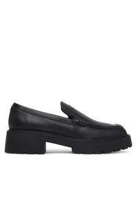 Loafersy Calvin Klein Jeans. Kolor: czarny