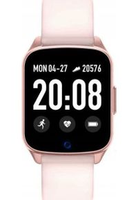 Smartwatch Rubicon ZR606D Różowy. Rodzaj zegarka: smartwatch. Kolor: różowy #1