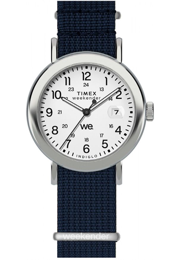 Zegarek męski Timex TW2Y09000 niebieski. Kolor: niebieski