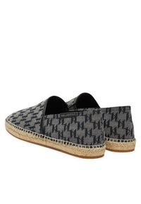 Karl Lagerfeld - KARL LAGERFELD Espadryle KL70125 Czarny. Kolor: czarny. Materiał: materiał #5