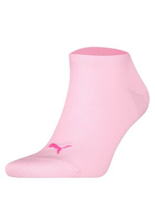 Puma Zestaw 3 par niskich skarpet unisex 938624 Różowy. Kolor: różowy. Materiał: bawełna, materiał